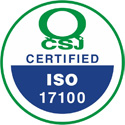 Certified ISO 17100